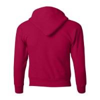 Hanes Ecosmart® Youth Hooded Sweatshirt Alternate View