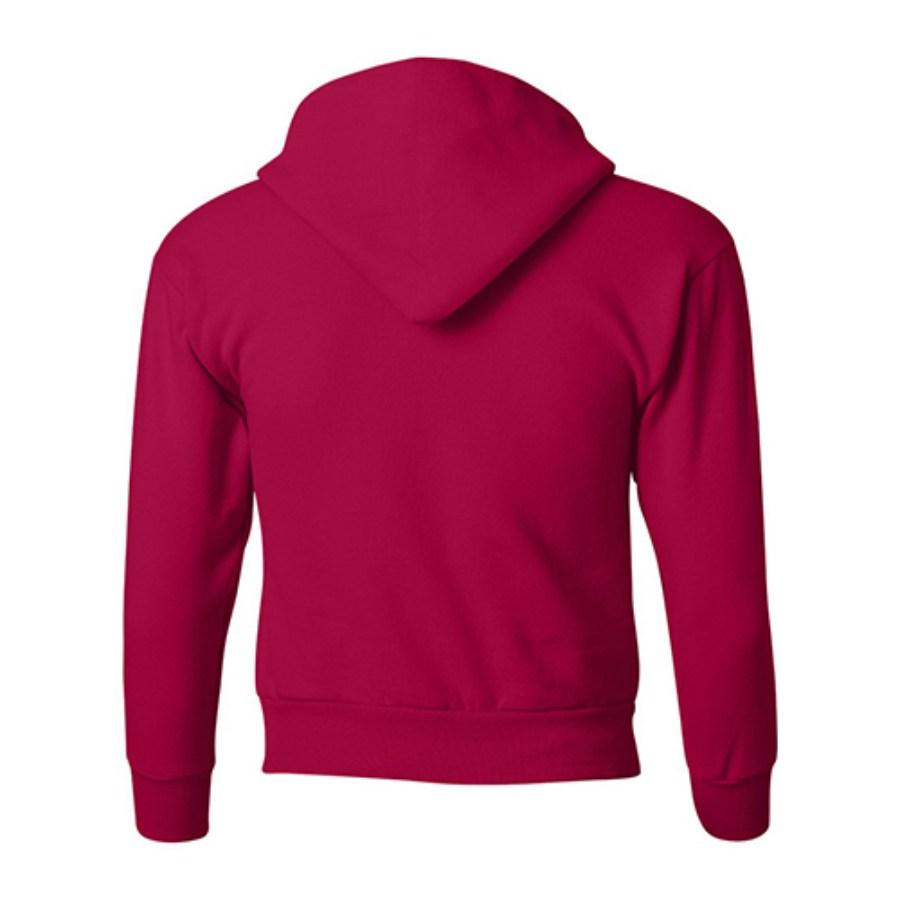 Hanes Ecosmart® Youth Hooded Sweatshirt Alternate View