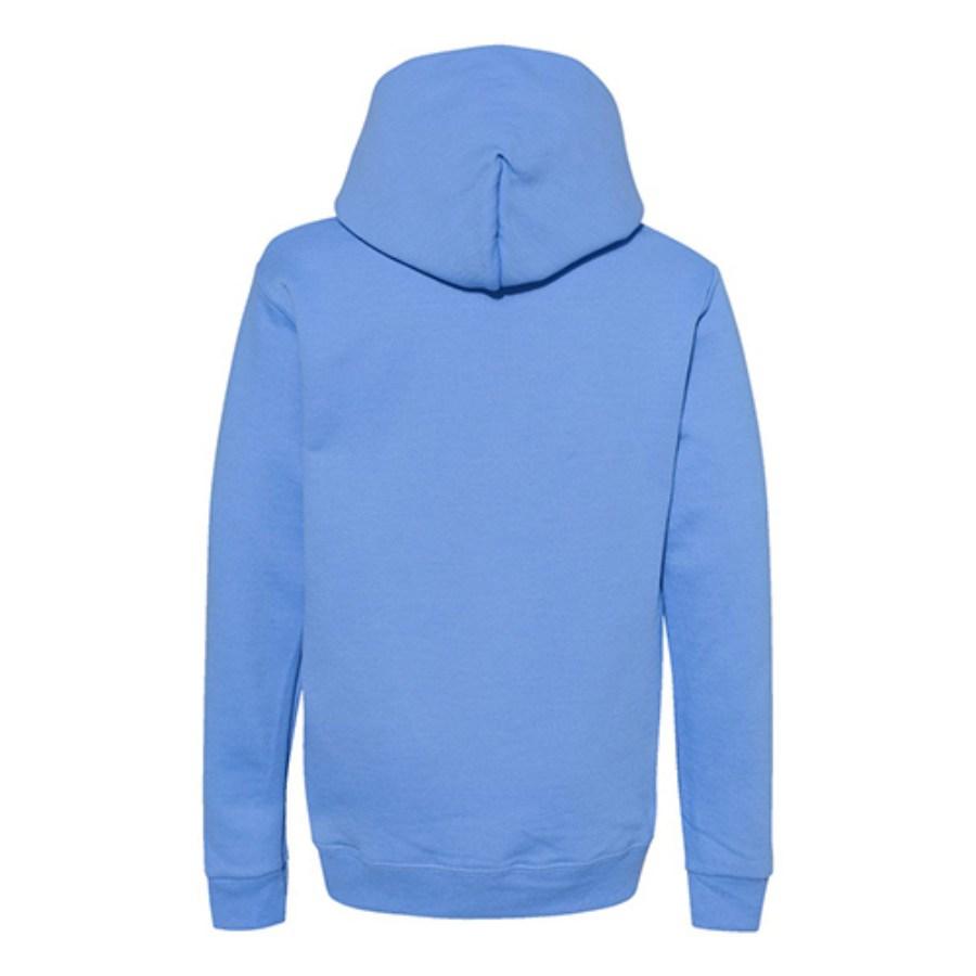 Hanes Ecosmart® Youth Hooded Sweatshirt Additional Angle