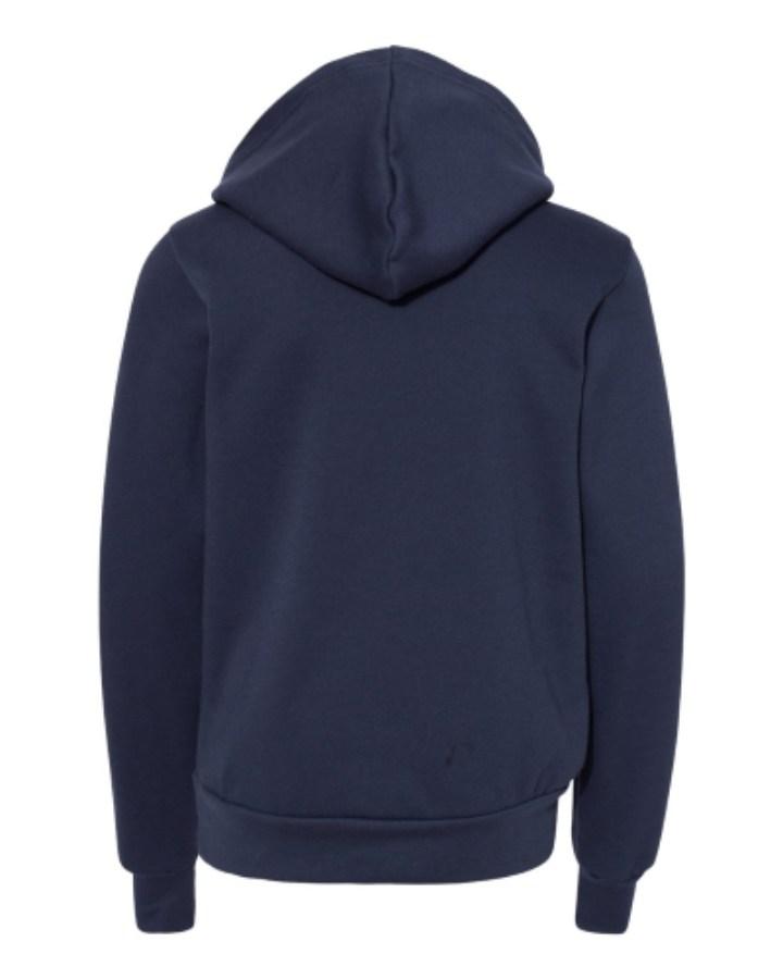 BELLA + CANVAS Youth Sponge Fleece Hoodie Feature Close-up