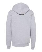 BELLA + CANVAS Youth Sponge Fleece Hoodie Close Up Detail