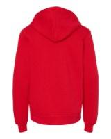 BELLA + CANVAS Youth Sponge Fleece Hoodie Feature Close-up