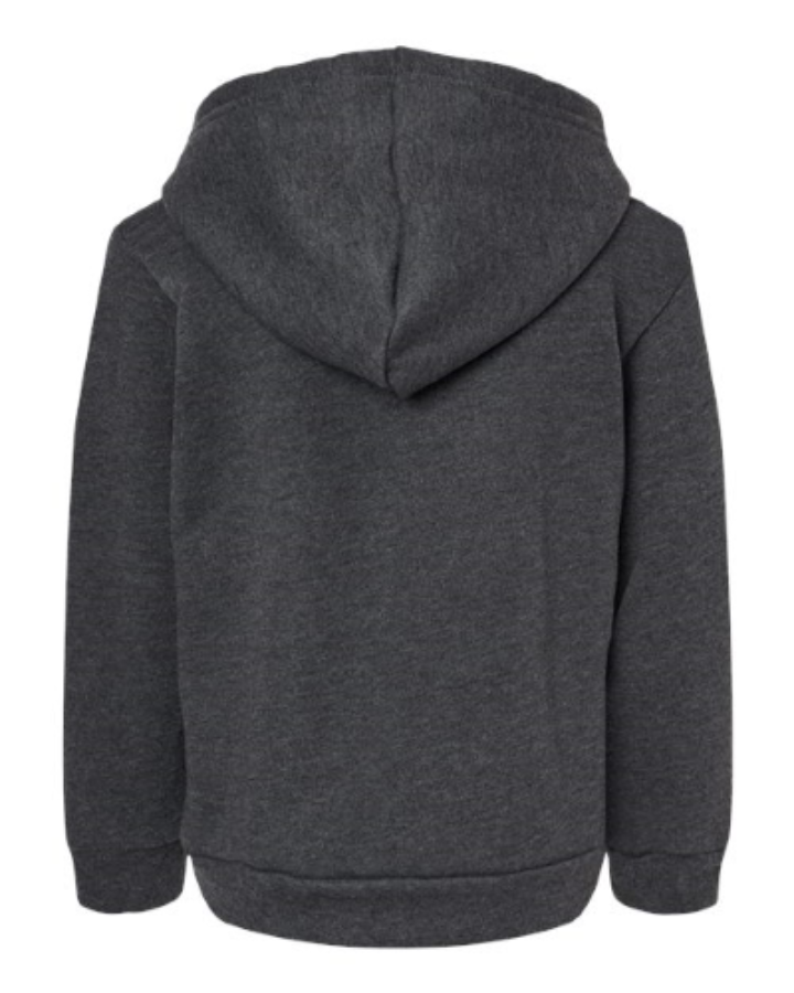 BELLA + CANVAS Toddler Sponge Fleece Pullover Hoodie Alternate View