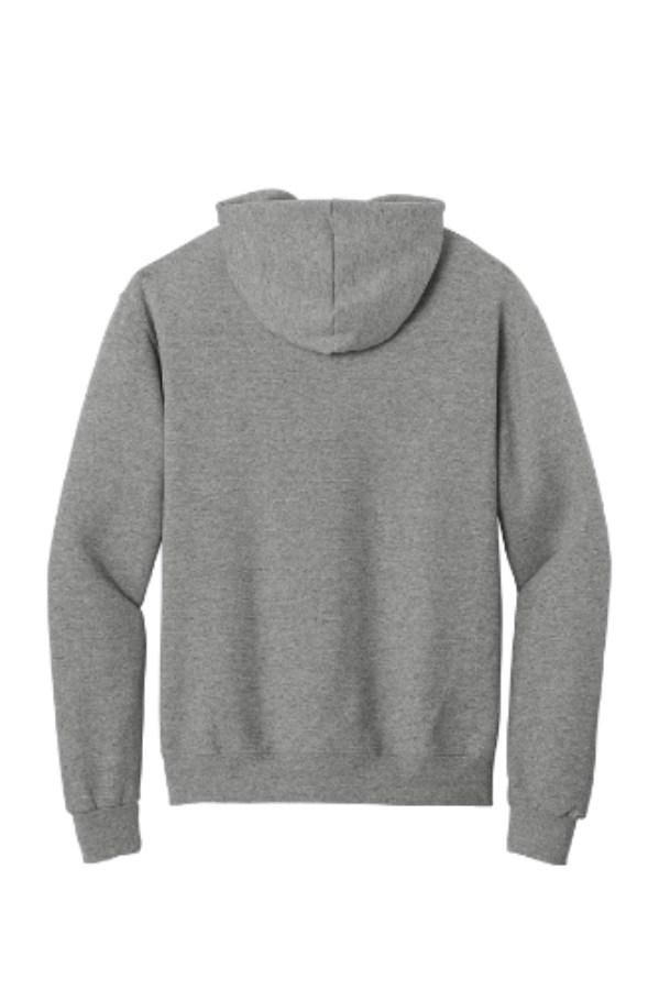 Jerzees NuBlend Full-Zip Hooded Sweatshirt Close Up Detail
