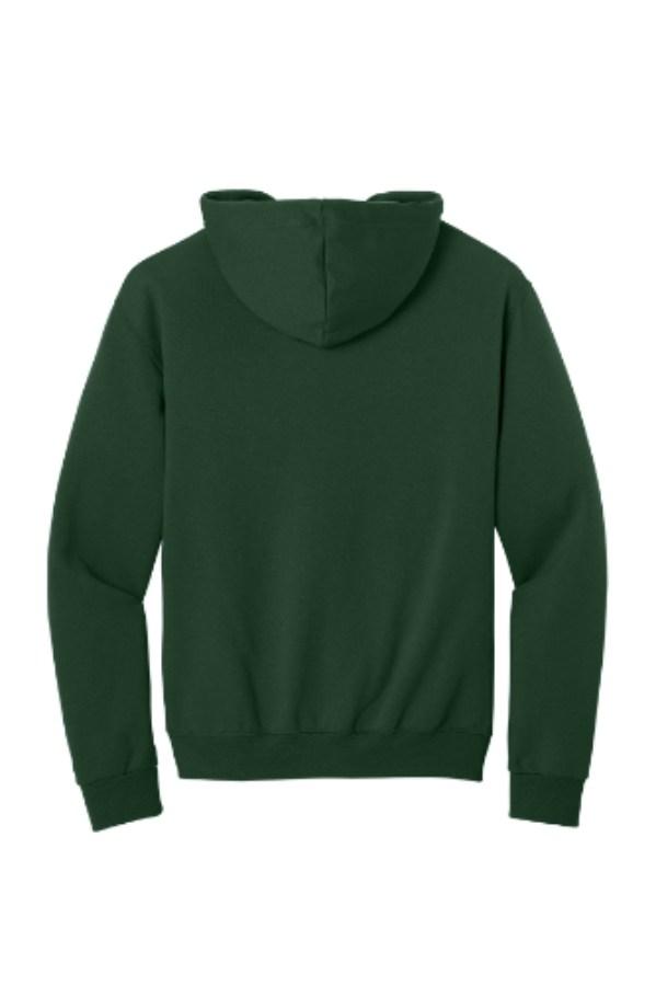 Jerzees NuBlend Full-Zip Hooded Sweatshirt Perspective View