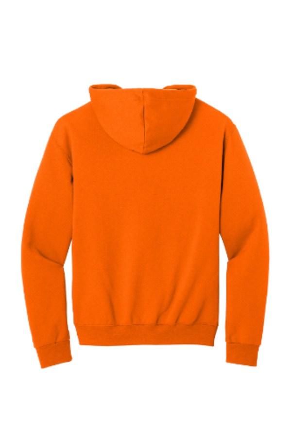 Jerzees NuBlend Full-Zip Hooded Sweatshirt Perspective View
