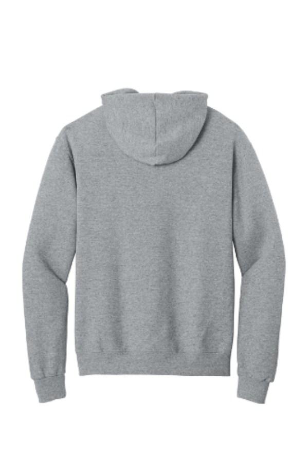 Jerzees NuBlend Full-Zip Hooded Sweatshirt Feature Close-up