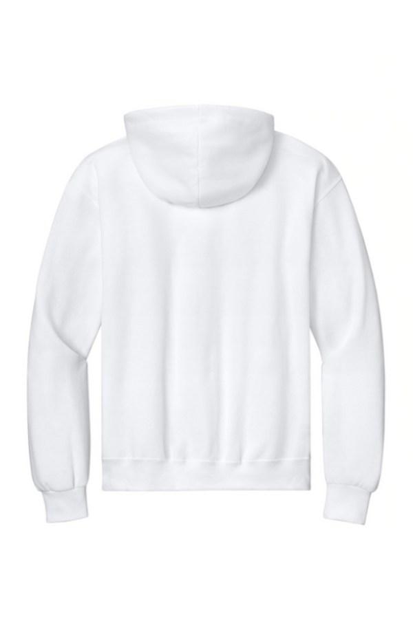 Jerzees NuBlend Full-Zip Hooded Sweatshirt Close Up Detail