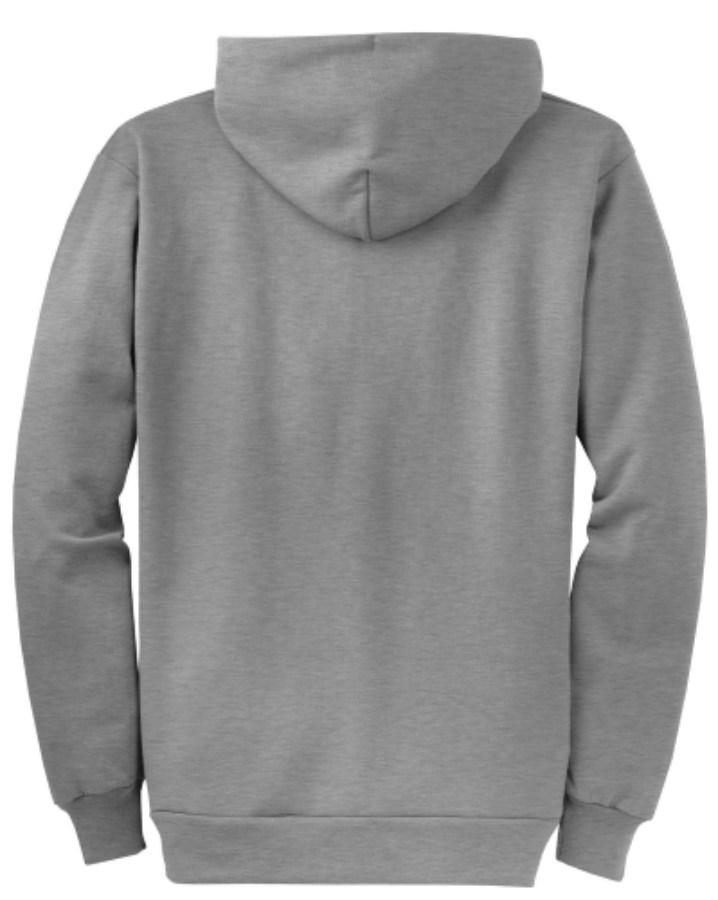 Port & Company Core Fleece Full-Zip Hooded Sweatshirt Perspective View