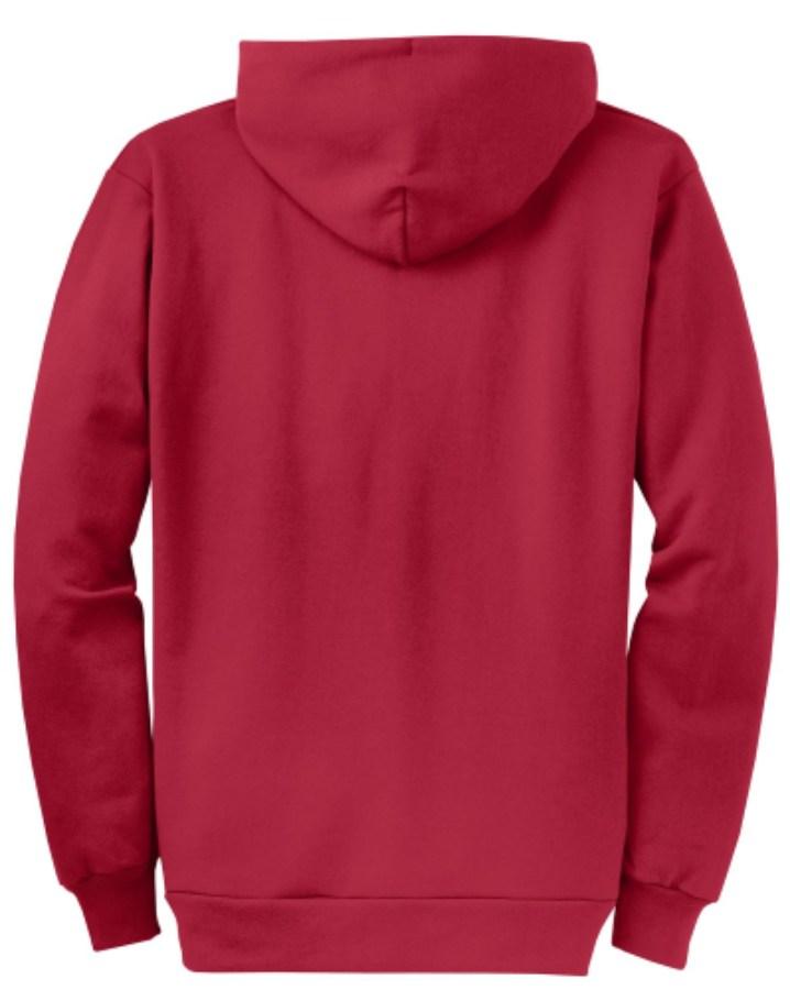 Port & Company Core Fleece Full-Zip Hooded Sweatshirt Additional Angle