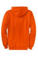 Port & Company Core Fleece Full-Zip Hooded Sweatshirt Close Up Detail