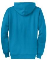 Port & Company Core Fleece Full-Zip Hooded Sweatshirt Perspective View