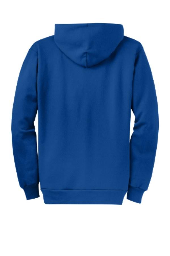 Picture of Port & Company Core Fleece Full-Zip Hooded Sweatshirt