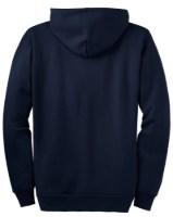 Port & Company Essential Fleece Full-Zip Hooded Sweatshirt Feature Close-up