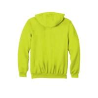Carhartt Midweight Hooded Zip-Front Sweatshirt Close Up Detail