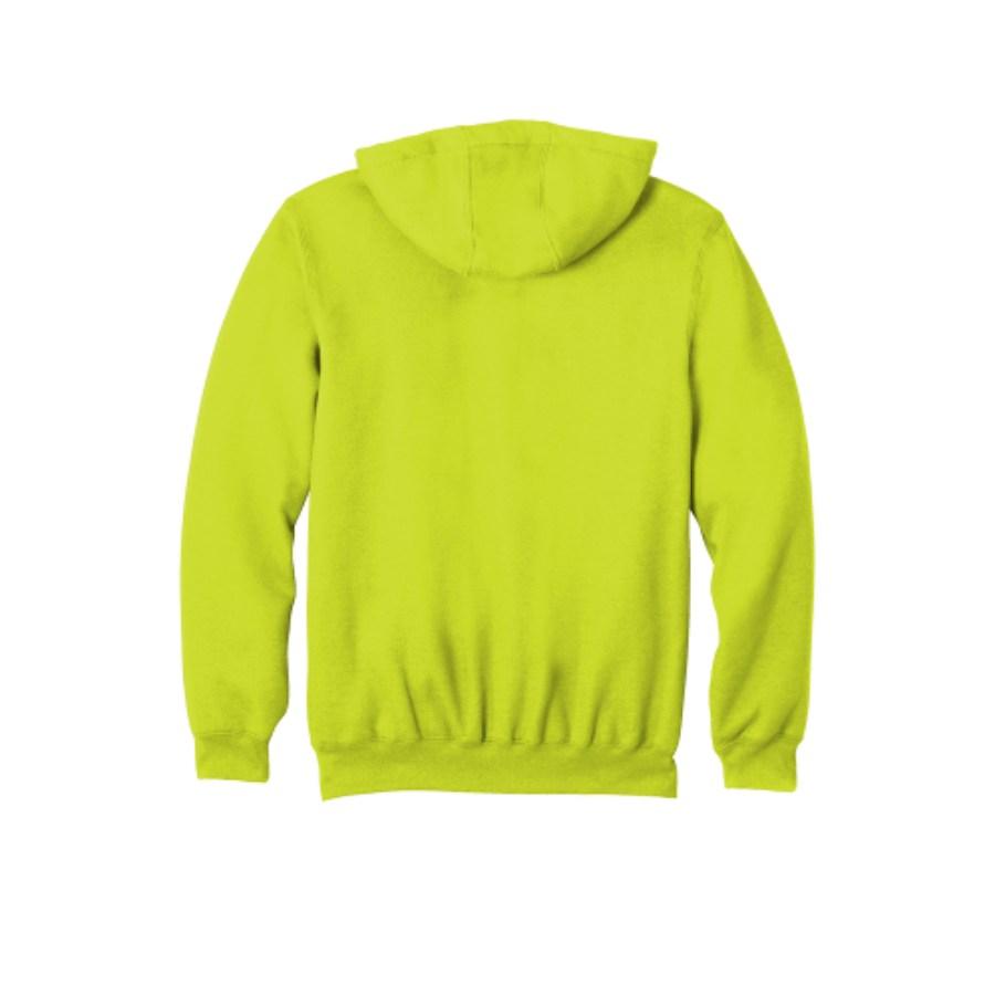 Carhartt Midweight Hooded Zip-Front Sweatshirt Close Up Detail