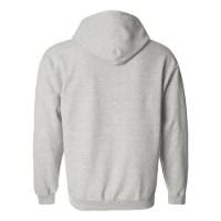 Gildan Heavy Blend™ Full-Zip Hooded Sweatshirt Close Up Detail