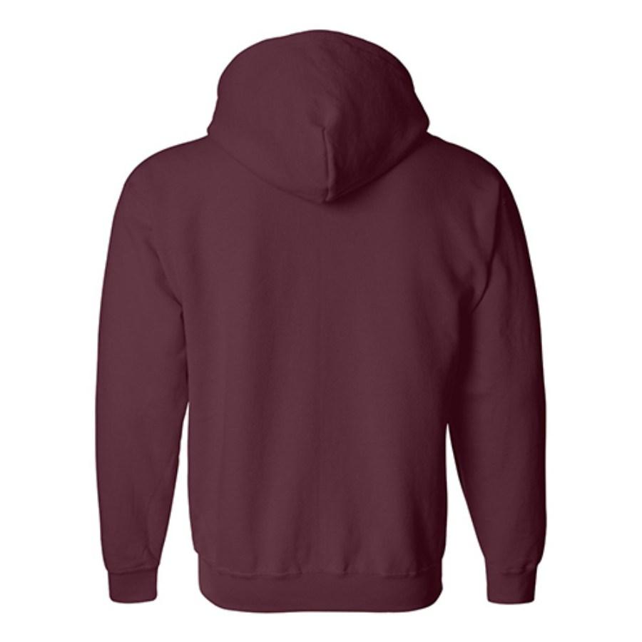 Gildan Heavy Blend™ Full-Zip Hooded Sweatshirt Perspective View