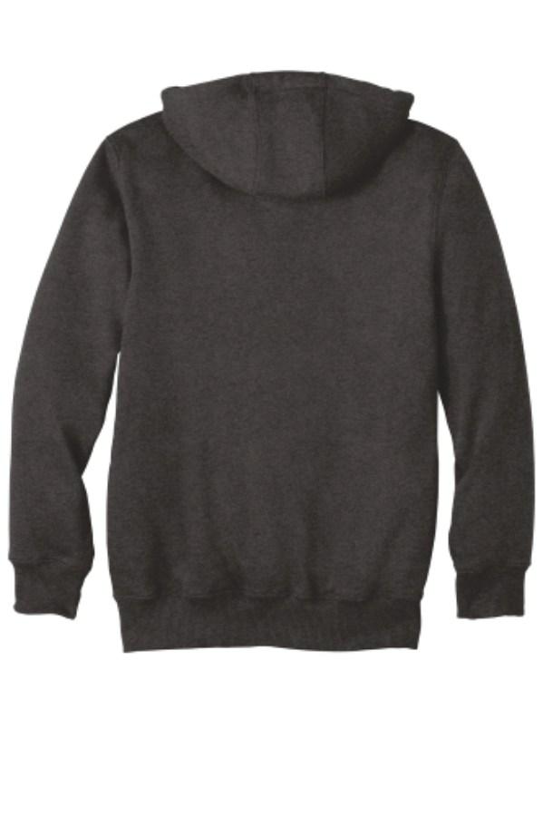 Carhartt Rain Defender Paxton Heavyweight Hooded Zip-Front Sweatshirt Perspective View