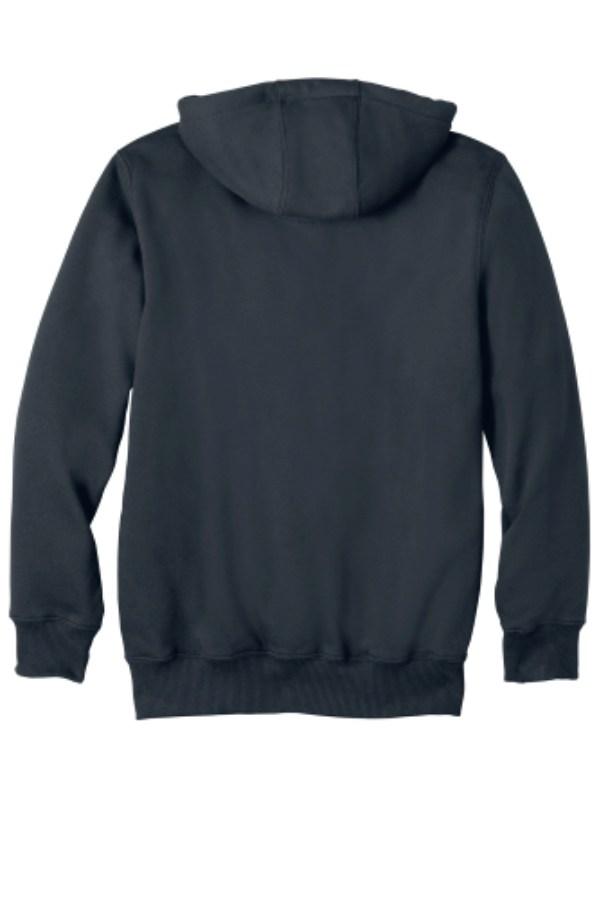 Carhartt Rain Defender Paxton Heavyweight Hooded Zip-Front Sweatshirt Feature Close-up