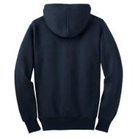 Sport-Tek Super Heavyweight Full-Zip Hooded Sweatshirt Feature Close-up