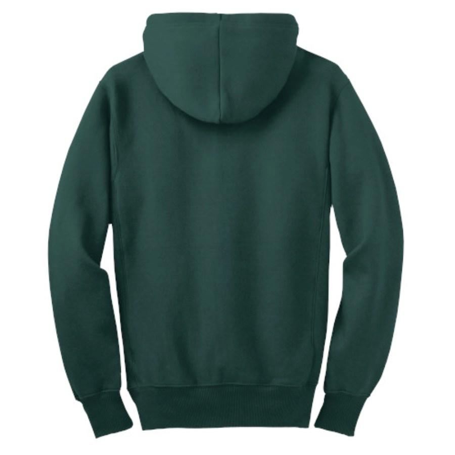 Sport-Tek Super Heavyweight Full-Zip Hooded Sweatshirt Close Up Detail