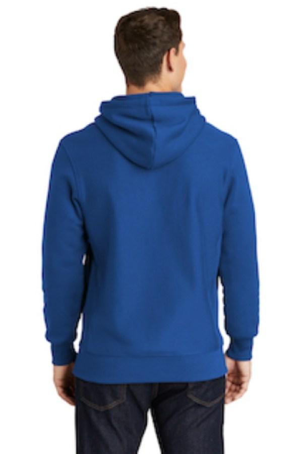 Sport-Tek Super Heavyweight Pullover Hooded Sweatshirt Feature Close-up
