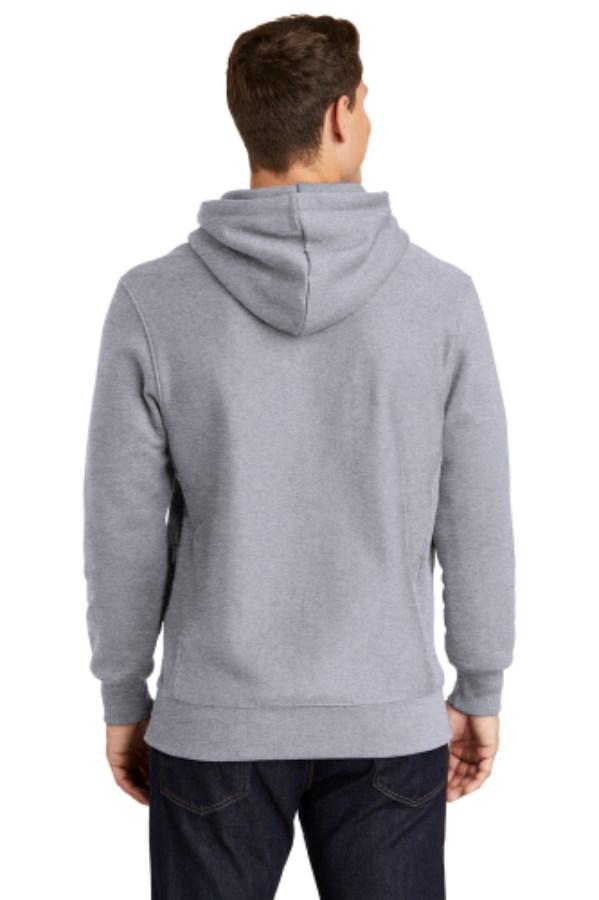 Sport-Tek Super Heavyweight Pullover Hooded Sweatshirt Perspective View