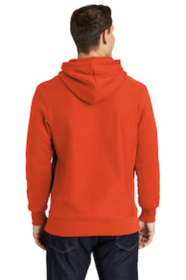 Sport-Tek Super Heavyweight Pullover Hooded Sweatshirt Feature Close-up