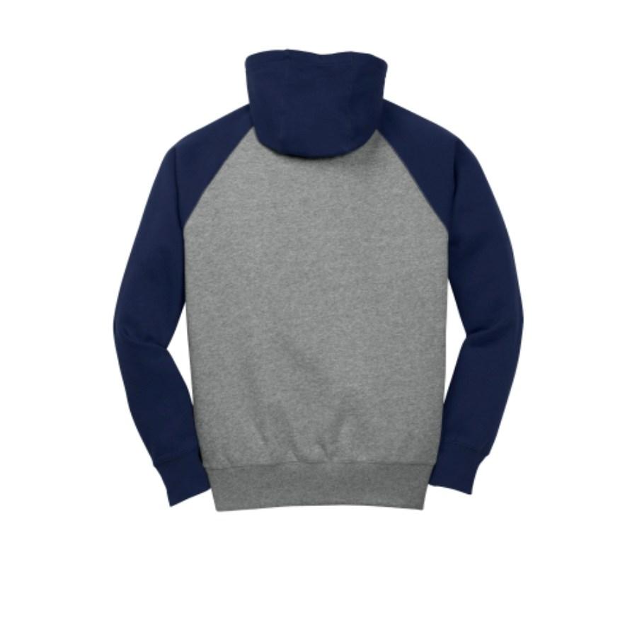 Sport-Tek Raglan Colorblock Pullover Hooded Sweatshirt Additional view
