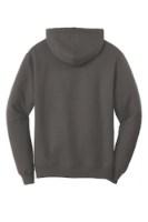 Port & Company Tall Core Fleece Pullover Hooded Sweatshirt Close Up Detail