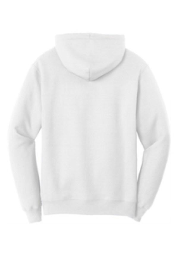 Port & Company Tall Core Fleece Pullover Hooded Sweatshirt Close Up Detail