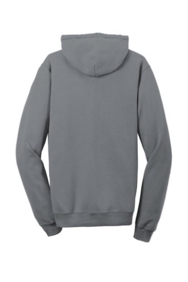 Port & Company Beach Wash Garment-Dyed Pullover Hooded Sweatshirt Close Up Detail