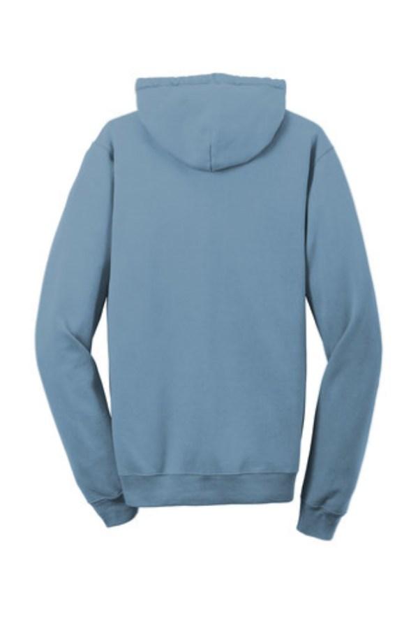 Port & Company Beach Wash Garment-Dyed Pullover Hooded Sweatshirt Perspective View