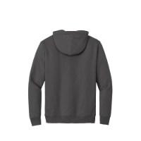 Port & Company Tall Essential Fleece Pullover Hooded Sweatshirt Close Up Detail