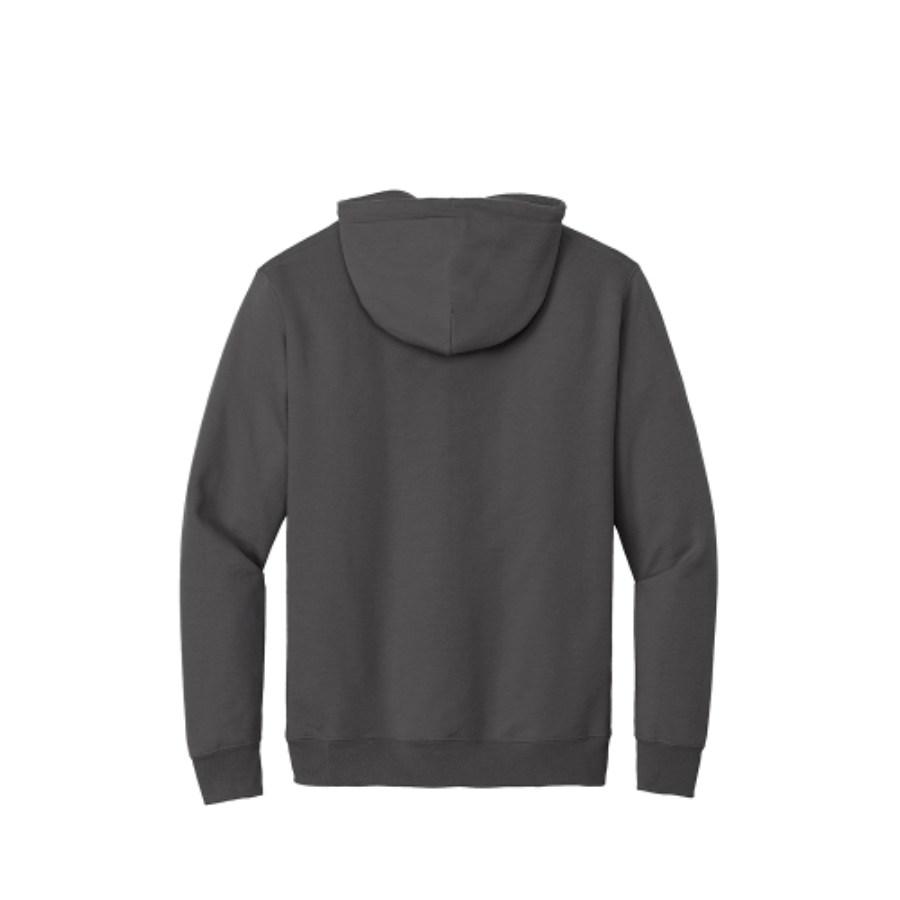Port & Company Tall Essential Fleece Pullover Hooded Sweatshirt Close Up Detail