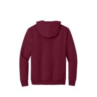 Port & Company Tall Essential Fleece Pullover Hooded Sweatshirt Perspective View