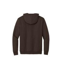 Port & Company Tall Essential Fleece Pullover Hooded Sweatshirt Feature Close-up