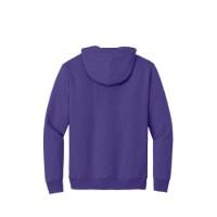 Port & Company Tall Essential Fleece Pullover Hooded Sweatshirt Close Up Detail