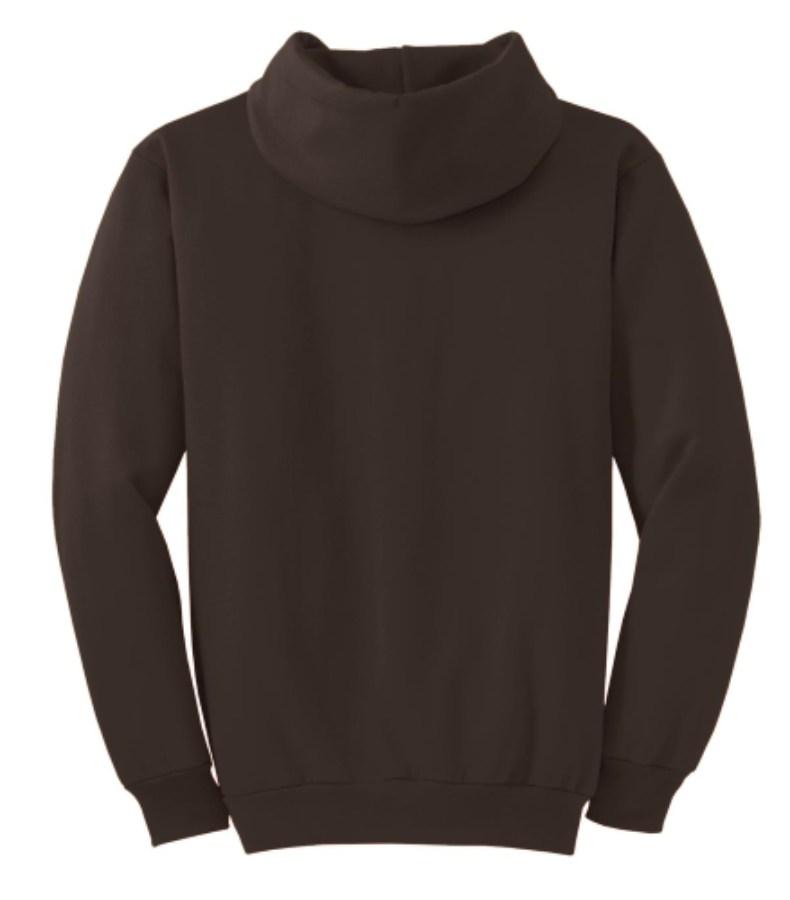 Port & Company Essential Fleece Pullover Hooded Sweatshirt Perspective View