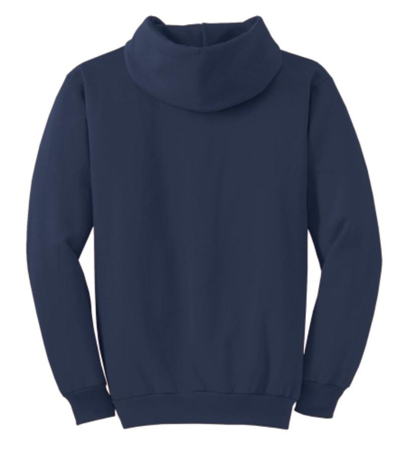 Port & Company Essential Fleece Pullover Hooded Sweatshirt Feature Close-up