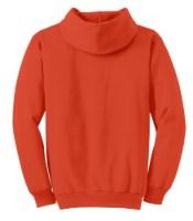 Port & Company Essential Fleece Pullover Hooded Sweatshirt Close Up Detail