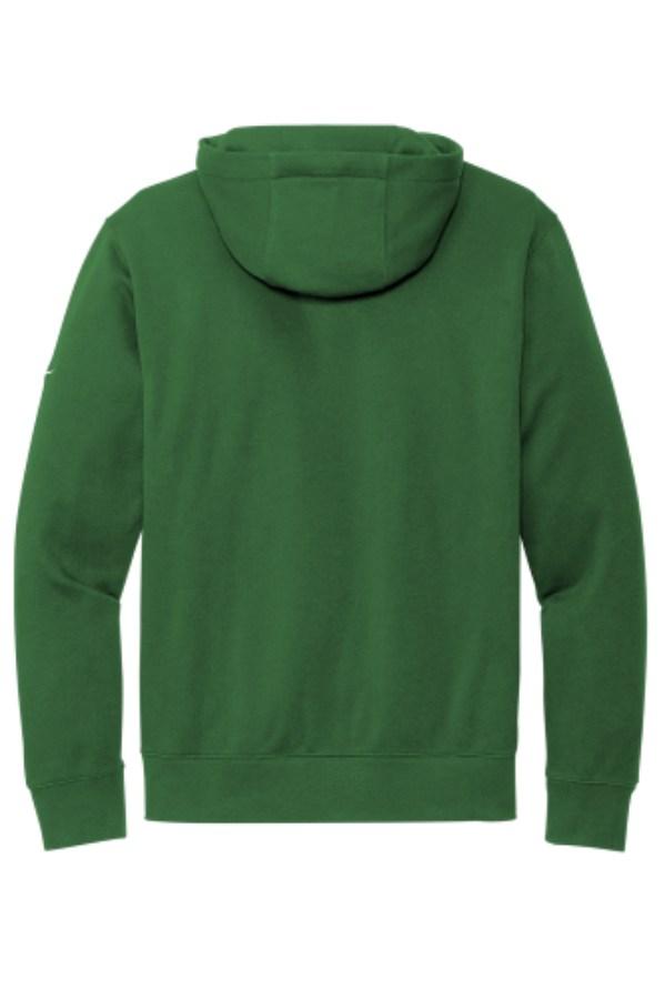 Nike Club Fleece Sleeve Swoosh Pullover Hoodie Feature Close-up