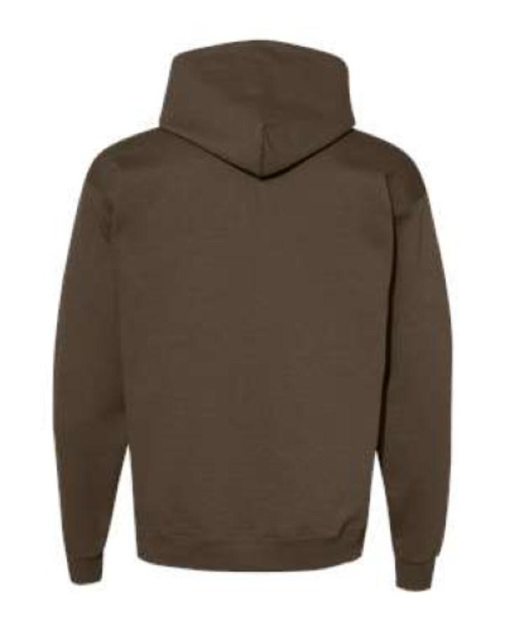 Hanes Ecosmart® Hooded Sweatshirt Close Up Detail