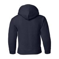 Gildan Heavy Blend™ Youth Hooded Sweatshirt Close Up Detail