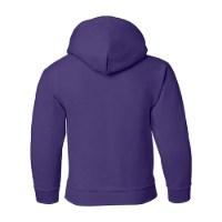 Gildan Heavy Blend™ Youth Hooded Sweatshirt Additional Angle