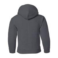 Gildan Heavy Blend™ Youth Hooded Sweatshirt Perspective View