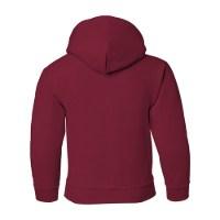 Gildan Heavy Blend™ Youth Hooded Sweatshirt Feature Close-up