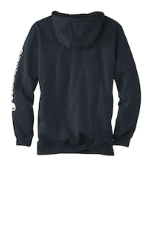 Carhartt Midweight Hooded Logo Sweatshirt Additional Angle