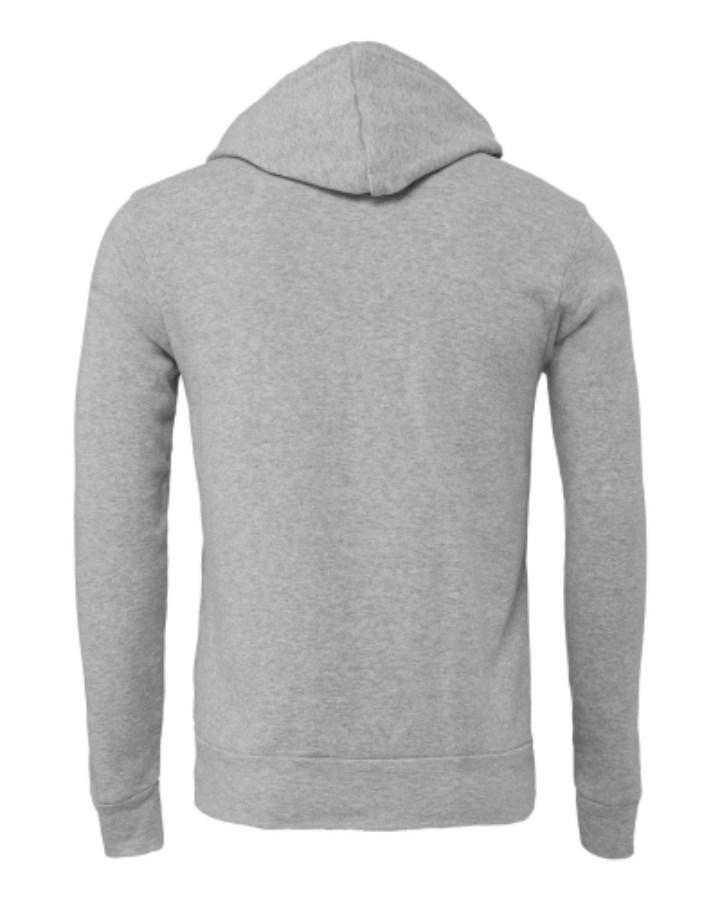 BELLA + CANVAS Sponge Fleece Hoodie Close Up Detail